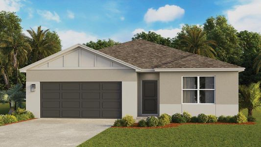 New construction Single-Family house 199 Skyfield Ct, Lady Lake, FL 32159 plan Cali Modern - image