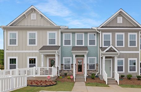 New construction Townhouse house 1441 Ebert St, Winston-Salem, NC 27103 plan Miles II TH - image