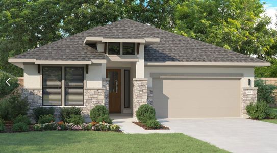 New construction Single-Family house 17317 Ammersee Ln, Pflugerville, TX 78660 plan Oleander - image