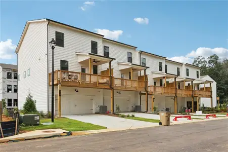 New construction Townhouse house 623 Oak Bluff Dr, Cumming, GA 30040 plan Dawson - image