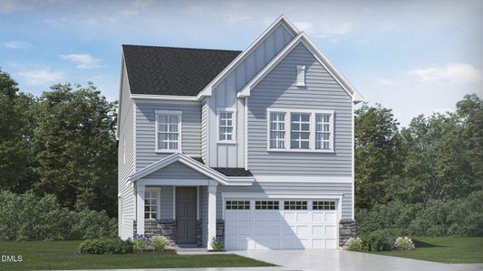 New construction Single-Family house 444 Cedar Barn Ln, Garner, NC 27529 plan Nelson - image