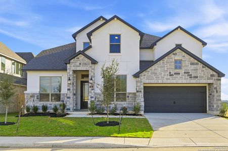 New construction Single-Family house 351 Haby Hl, San Antonio, TX 78253 plan Edwin - image
