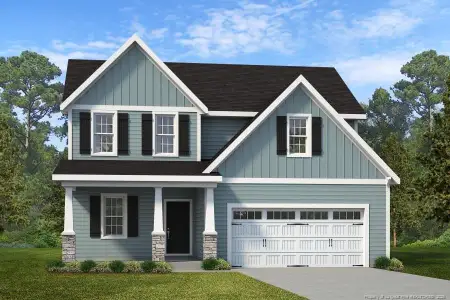 New construction Single-Family house 111 Meadow Sage St, Raeford, NC 28376 - image