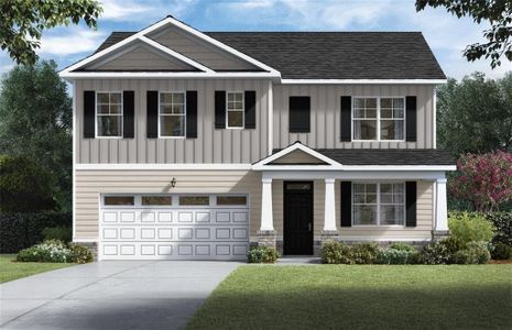 New construction Single-Family house 90 Bonito Trail, Covington, GA 30016 Hayden- photo 0