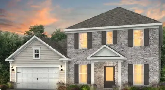 New construction Single-Family house 3176 Morris Hills Dr, Dacula, GA 30019 plan Braddock - image