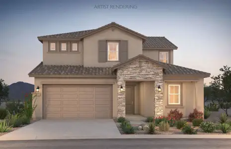 New construction Single-Family house 21353 E Timberline Rd, Queen Creek, AZ 85142 plan Casoria - image