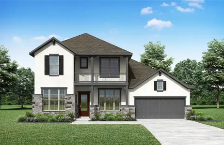 New construction Single-Family house 905 S Hemingway Lp, Liberty Hill, TX 78642 Deerfield II- photo 0