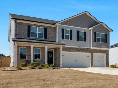 New construction Single-Family house 608 Kimberwick Dr, Locust Grove, GA 30248 plan Mansfield - image