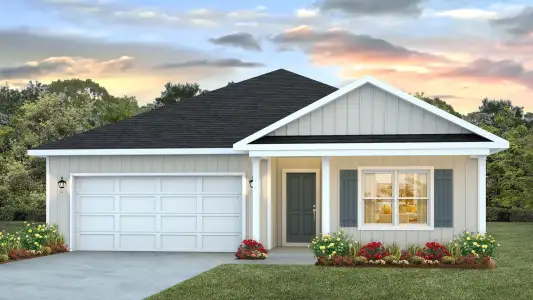 New construction Single-Family house 329 Craftsman Wy, Freeport, FL 32439 plan The Cali - image