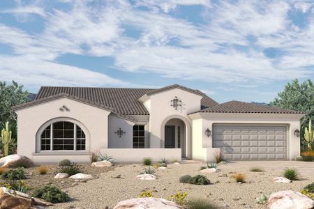New construction Single-Family house 18915 W Lawrence Rd, Waddell, AZ 85355 plan The Shanagold - image