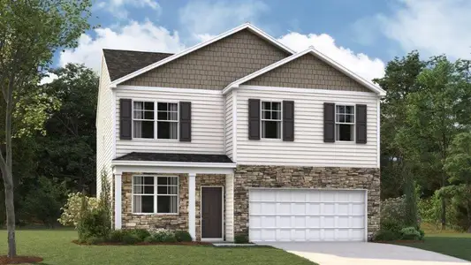 New construction Single-Family house 239 Old Warren School Rd, LaFayette, GA 30728 plan Belhaven - image