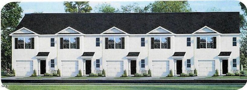 New construction Townhouse house 519 Fife Ct, Gibsonville, NC 27249 - image