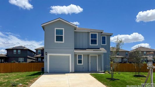 New construction Single-Family house 4631 Dominic Crk, San Antonio, TX 78223 The Bowie- photo 38 38