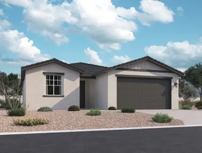 New construction Single-Family house 15758 W Corte Del Sol Este, Waddell, AZ 85355 plan Marigold - image