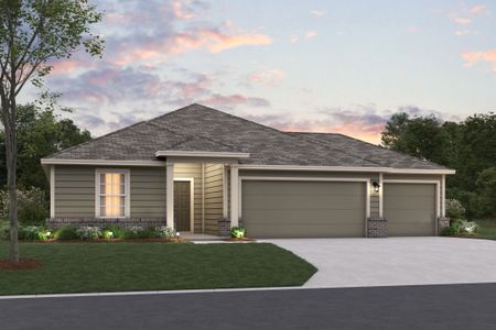 New construction Single-Family house 16243 Sage Cmn, Elmendorf, TX 78112 plan Esparanza - image 2