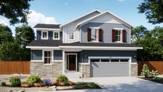 New construction Single-Family house 1937 S Jackson Gap St, Aurora, CO 80018 plan 4005 - image