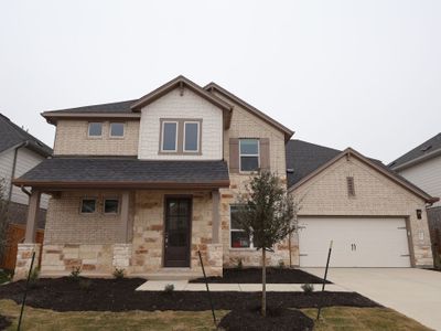 New construction Single-Family house 2012 Billings Wy, Leander, TX 78641 plan Caspano - Classic Series - image