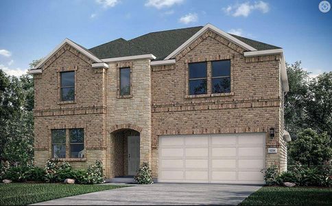 New construction Single-Family house 15204 Holloway Dr, Pflugerville, TX 78660 Trinity- photo 0