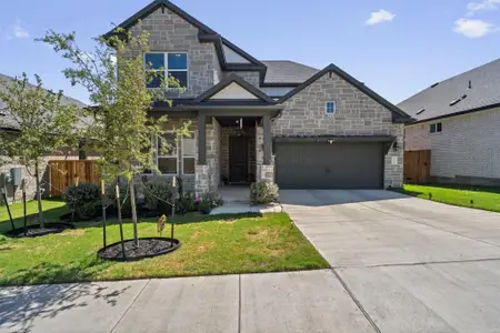 New construction Single-Family house 1304 Snowdrop Dr, Georgetown, TX 78628 plan Balcones II - image