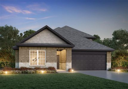 New construction Single-Family house 3044 Chestnut Lane, Brookshire, TX 77423 The Lakewood- photo 0