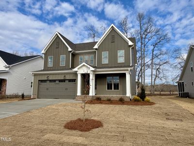 New construction Single-Family house 2401 Terri Creek Dr N, Unit Lot 08, Fuquay Varina, NC 27526 Hickory- photo 0