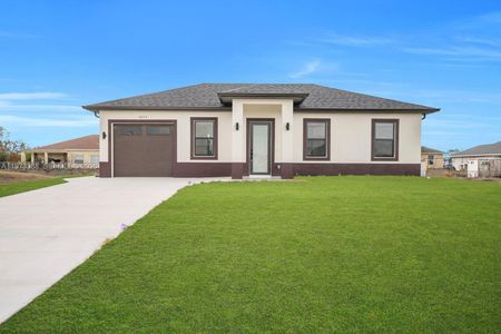 New construction Single-Family house 4003 10Th St Sw, Lehigh Acres, FL 33976 - image