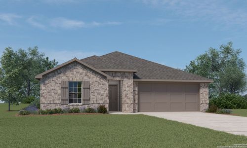 New construction Single-Family house 14678 Pearl Flats, San Antonio, TX 78253 The Lakeway- photo 0