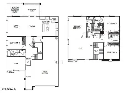 New construction Single-Family house 25333 Bowker St, Buckeye, AZ 85326 Plan 4004- photo 1 1