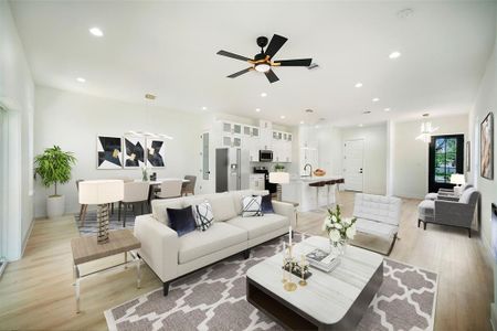 New construction Single-Family house 3508 Omega St, Houston, TX 77022 - image