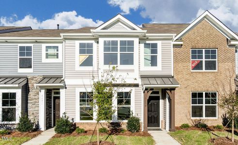 New construction Townhouse house 484 Traditions Grande Boulevard, Wake Forest, NC 27587 Bluffton- photo 0