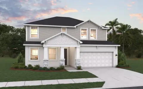 New construction Single-Family house 13489 Maria Lavin Cir, Orlando, FL 32828 plan Winston - 19445 - image