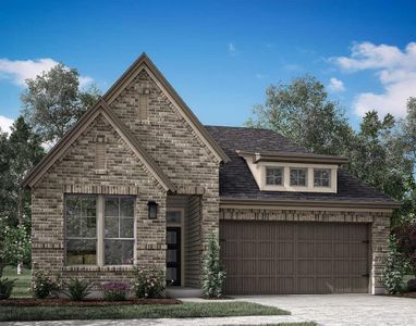 New construction Single-Family house 14923 Clover Meadow Lane, Conroe, TX 77316 Bluebird- photo 0