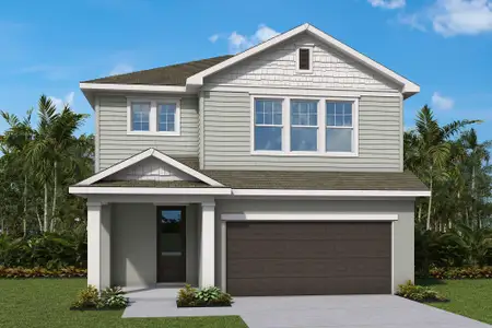 New construction Single-Family house 3491 Yellow Cassia Dr, Wesley Chapel, FL 33543 plan The Westcliff - image