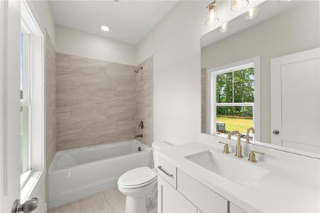 New construction Single-Family house 3548 Cedarvale Ct, Powder Springs, GA 30127 plan Trenton - image 10