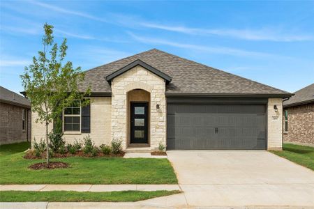 New construction Single-Family house 2604 Freeman Street, Van Alstyne, TX 75495 Sierra- photo 0