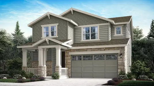 New construction Single-Family house 28384 E 5Th Pl, Watkins, CO 80137 plan Pinnacle - image