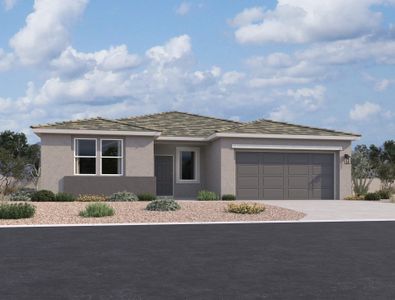 New construction Single-Family house 47287 W Cansados Rd, Maricopa, AZ 85139 Topaz Homeplan- photo 0