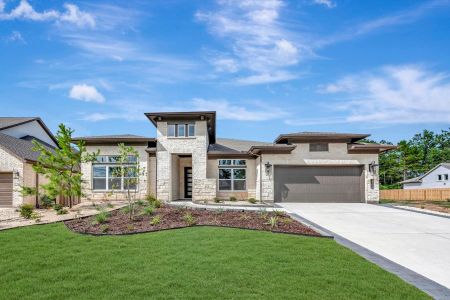 New construction Single-Family house 1760 Howler Wy, Todd Mission, TX 77316 plan The Lotus - image