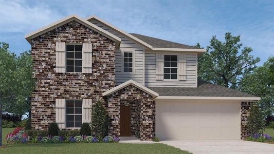 New construction Single-Family house 1440 Stuarts Forest Dr, Denton, TX 76207 2332 Nolan- photo 0 0