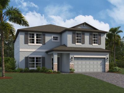 New construction Single-Family house 5950 Newberry Pines Ave, Wesley Chapel, FL 33545 null- photo 1 1