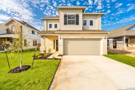 New construction Single-Family house 4937 Park Cape, Schertz, TX 78124 The Trenton- photo 2 2