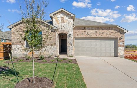New construction Single-Family house 13317 Cerro Castellan Trce, Manor, TX 78653 plan Parker - image