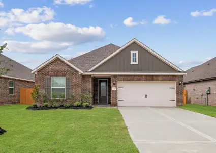 New construction Single-Family house 21619 Bluebonnet Bay Dr, Magnolia, TX 77354 plan Oak - image
