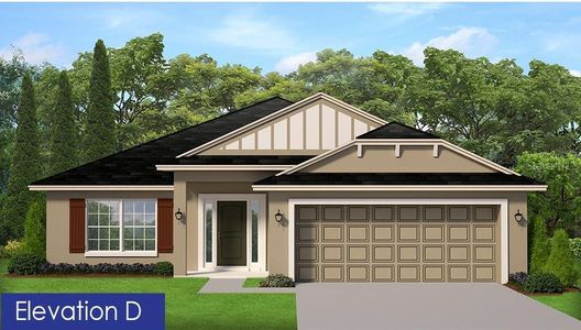 New construction Single-Family house 4881 Sutherland St, Unit Lot 54, Spring Hill, FL 34609 2200- photo 0