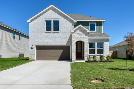 New construction Single-Family house 12811 Lower Peach Wy, Schertz, TX 78154 plan Cassidy - image