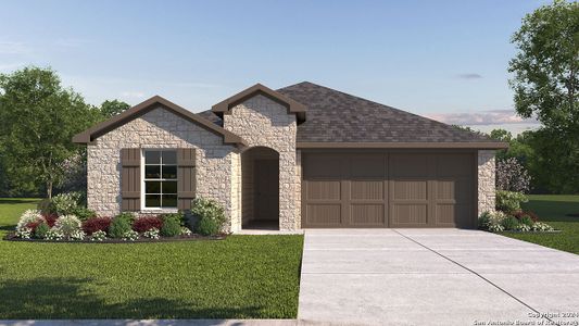 New construction Single-Family house 21162 Boulder Flts, San Antonio, TX 78266 - image