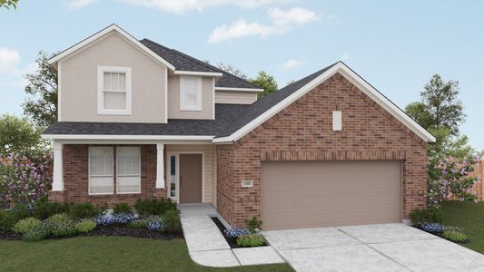 New construction Single-Family house 7121 Sweet Pea Dr, Del Valle, TX 78617 plan Southfork - image