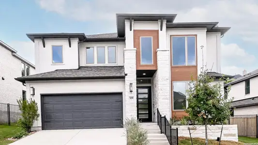 New construction Single-Family house 319 Canyon Path, San Antonio, TX 78258 plan 2599W - image