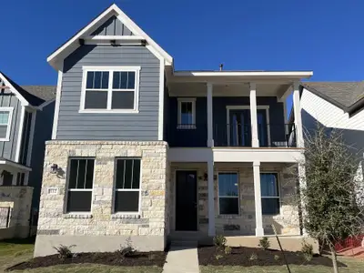 New construction Single-Family house 112 Woodrow Ln, Liberty Hill, TX 78642 plan Blue Jay - image