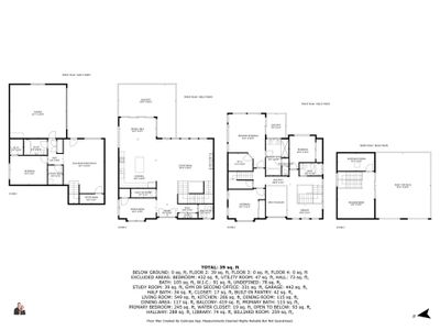 Floorplan for 2404 Big Horn, Austin Texas 78734